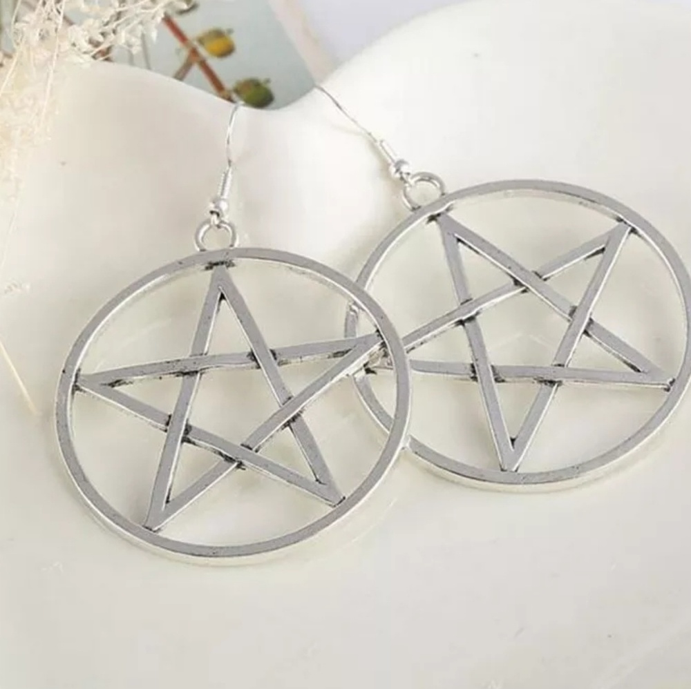 Pentagram Earrings